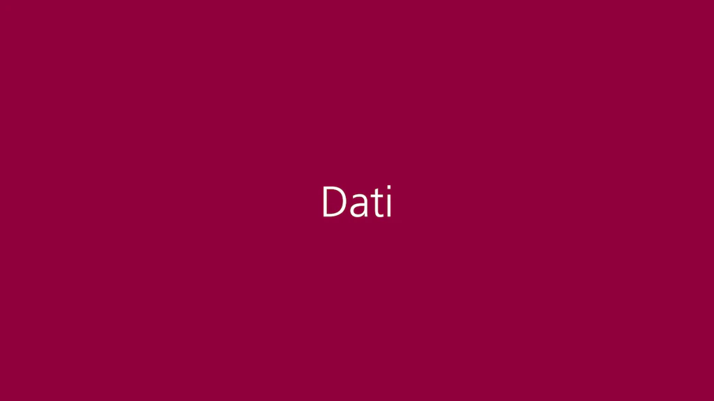 Dati